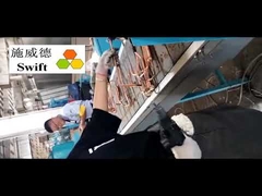 Máquina atadora de cables de nylon accionada a mano 0.8S Control de un botón