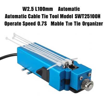 comprar Enlace de cable W2.5 L100mm herramienta automática de enlace de cable modelo SWT25100H Velocidad de operación 0.7S Organizador profesional de enlace de cable rápido online manufacture