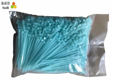 comprar Bridas de plástico coloreadas azul, longitud de fijación favorable al medio ambiente de la pulgada 120m m de las bridas de plástico 4,7 online manufacture