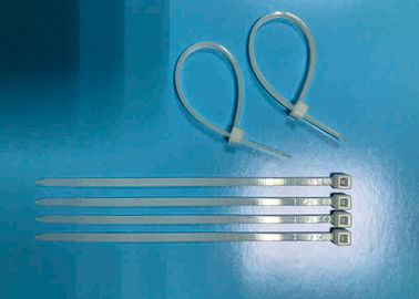 comprar El uno mismo que cierra las bridas de plástico de nylon ennegrece la longitud blanca 100m m 4inch de la anchura 2.5m m de la poliamida 66 online manufacture