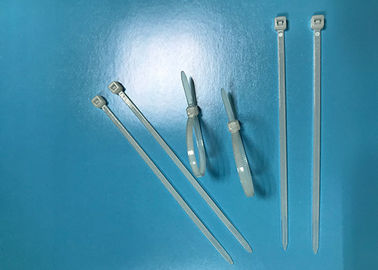 comprar Las bridas de plástico de nylon del color natural 18 libras de resistencia a la tensión para la comida empaquetan el lacre online manufacture