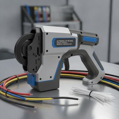 comprar Velocidad de funcionamiento 0.7S Herramienta automática de correa con cremallera adecuada para aplicaciones industriales de agrupación de cables y arneses profesionales de alambre online manufacture