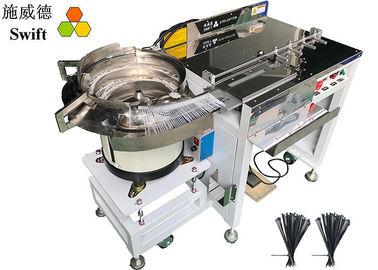 comprar Velocidad plástica automática de la mesa SWT25100D 0.8S de la máquina del lazo para los lazos de nylon de la cremallera online manufacture