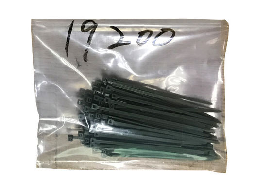 Bridas de plástico del verde de 4 pulgadas Nylon66 con UL de resistencia 2.5*100m m del alcance del calor